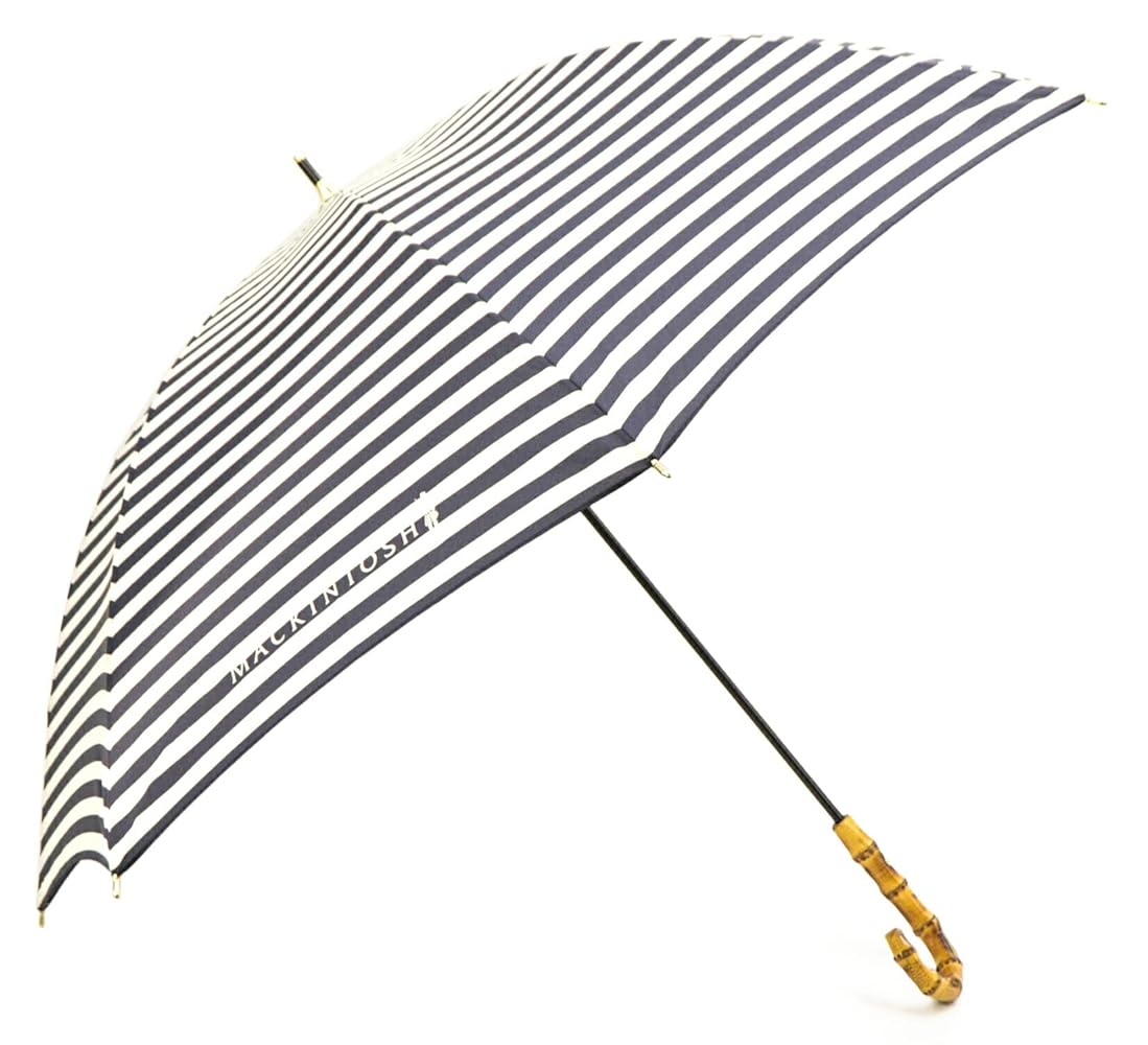 Amazon | [マッキントッシュ] 傘 晴雨兼用 バンブーハンドル 長